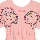 Girls Pink Logo Dress, 1, hi-res