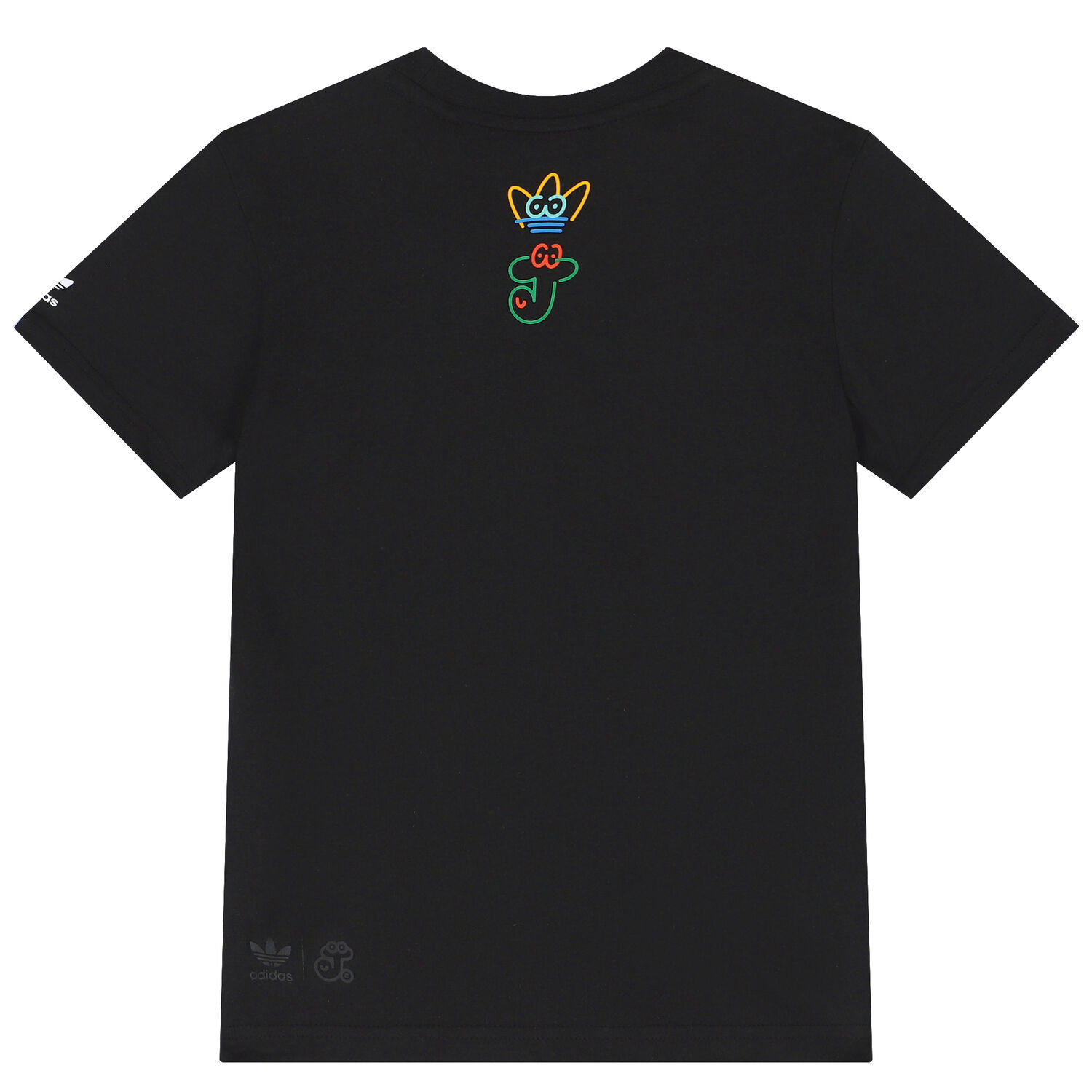 Black & Yellow Logo Shorts Set, 1, hi-res