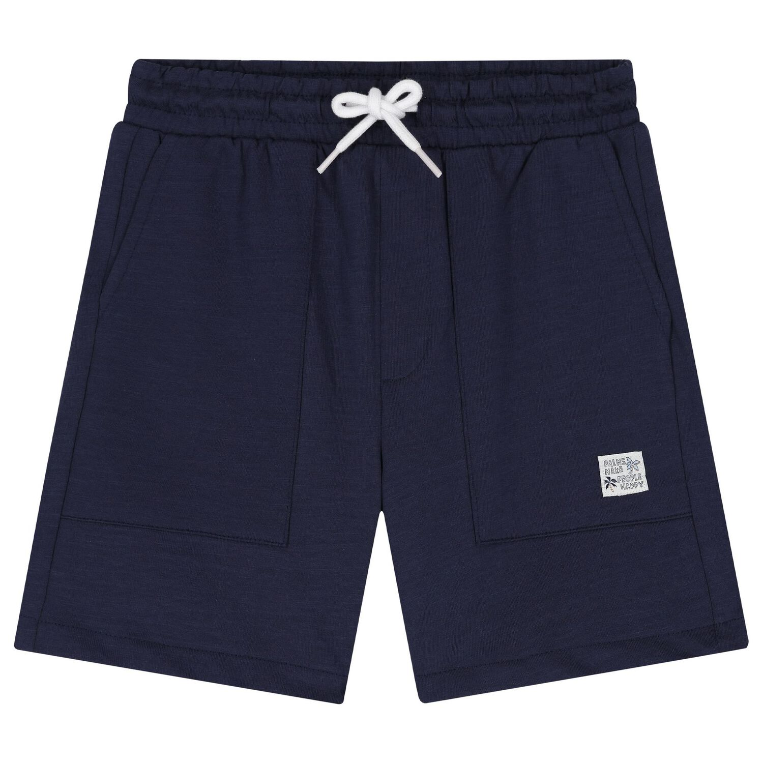 Boys Blue, White & Navy Blue Shorts Set, 2, hi-res