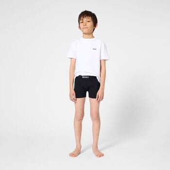 Boys White Logo T-Shirts (2 Pack)
