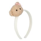 Girls Ivory Teddy Bear Headband, 1, hi-res