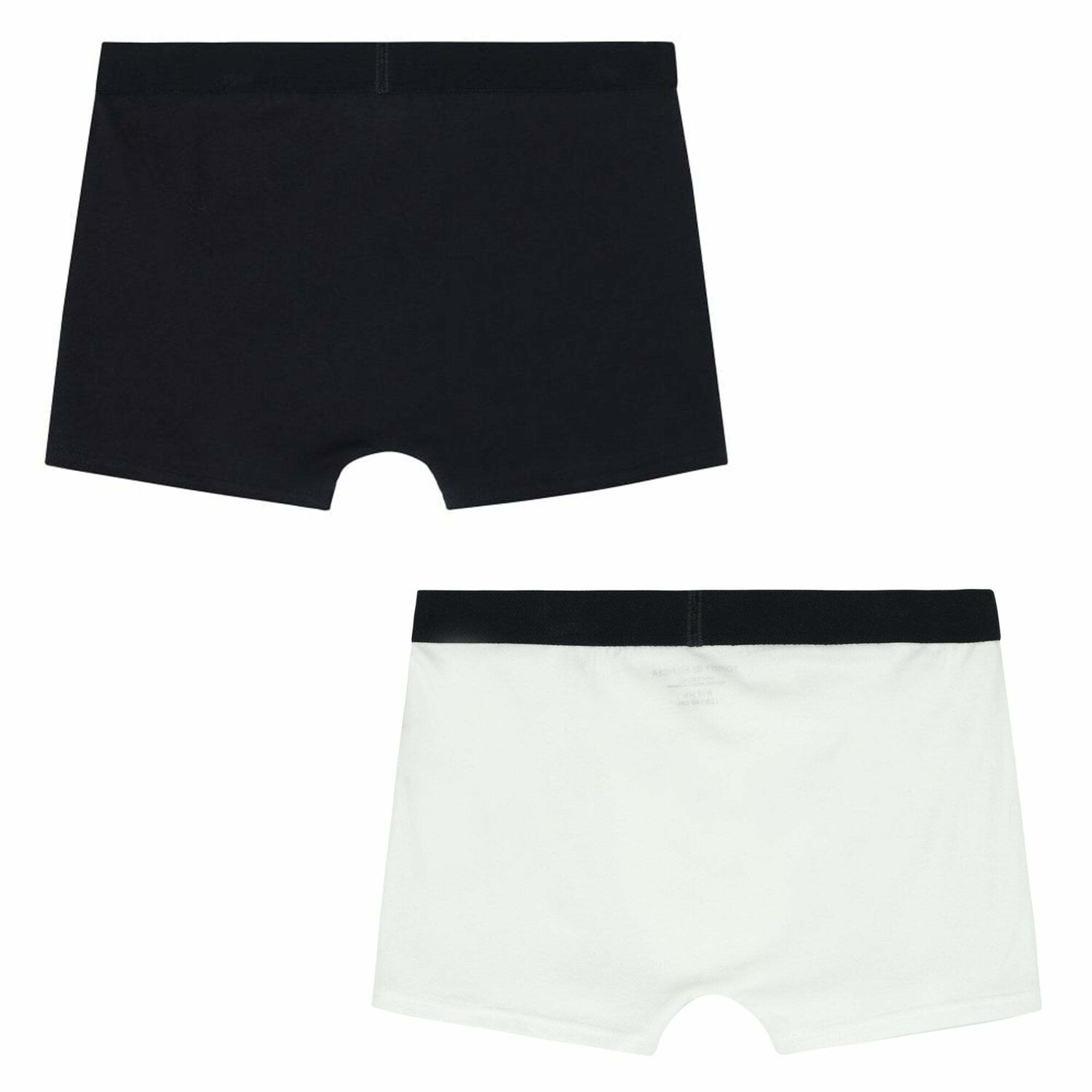 Boys White & Navy Boxer Shorts (2-Pack), 1, hi-res