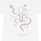 Girls White Logo T-Shirt, 1, hi-res