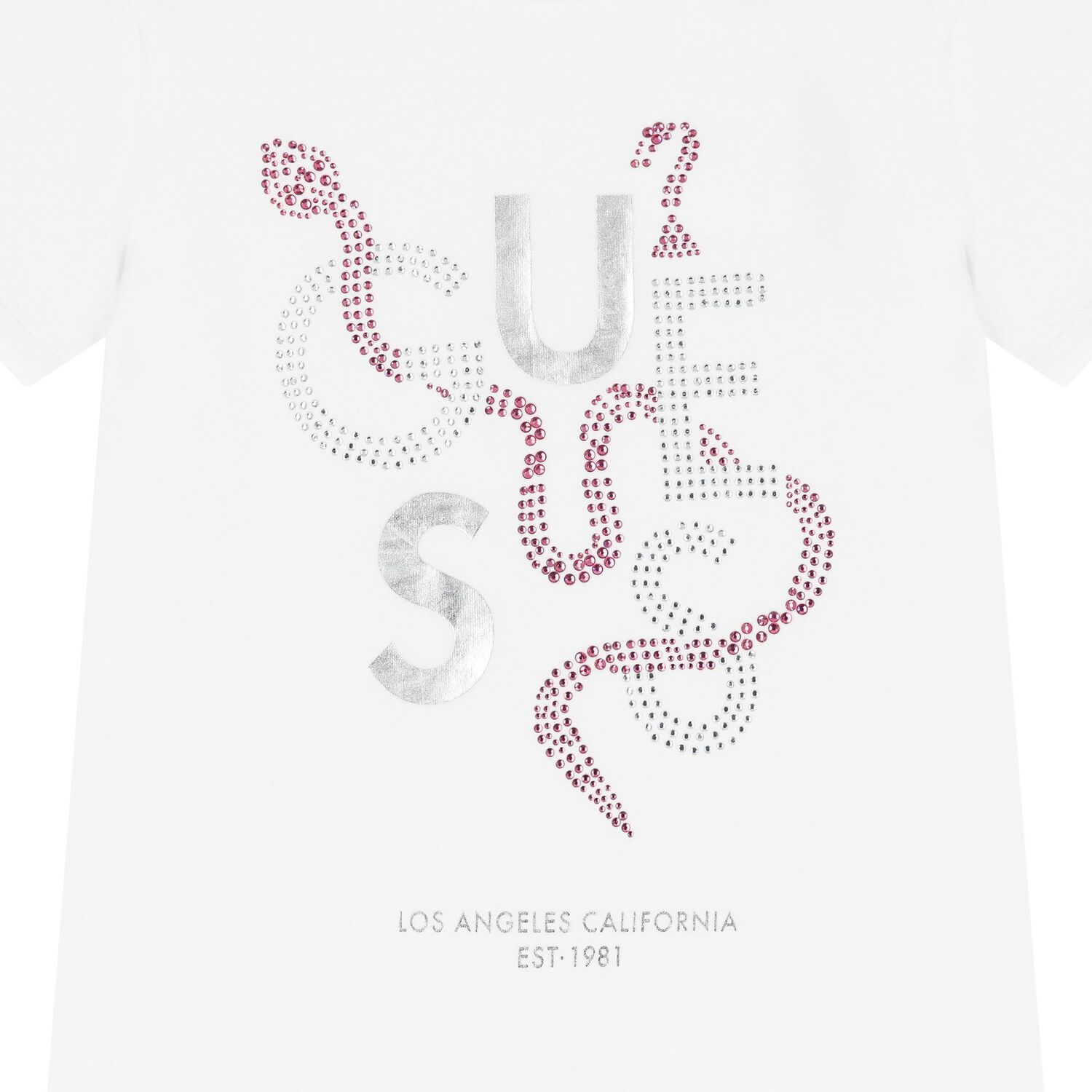 Girls White Logo T-Shirt, 1, hi-res image number null