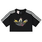 Black Trefoil Logo T-Shirt, 1, hi-res