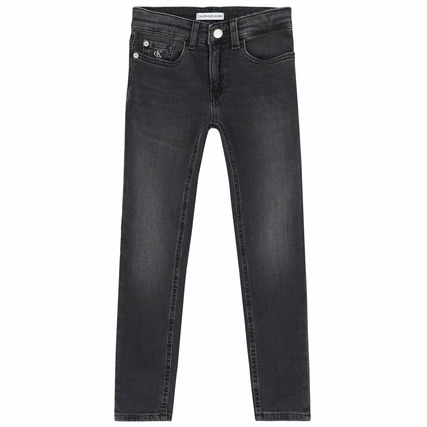 Boys Black Denim Jeans, 1, hi-res