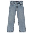 Boys Blue Denim Jeans, 1, hi-res