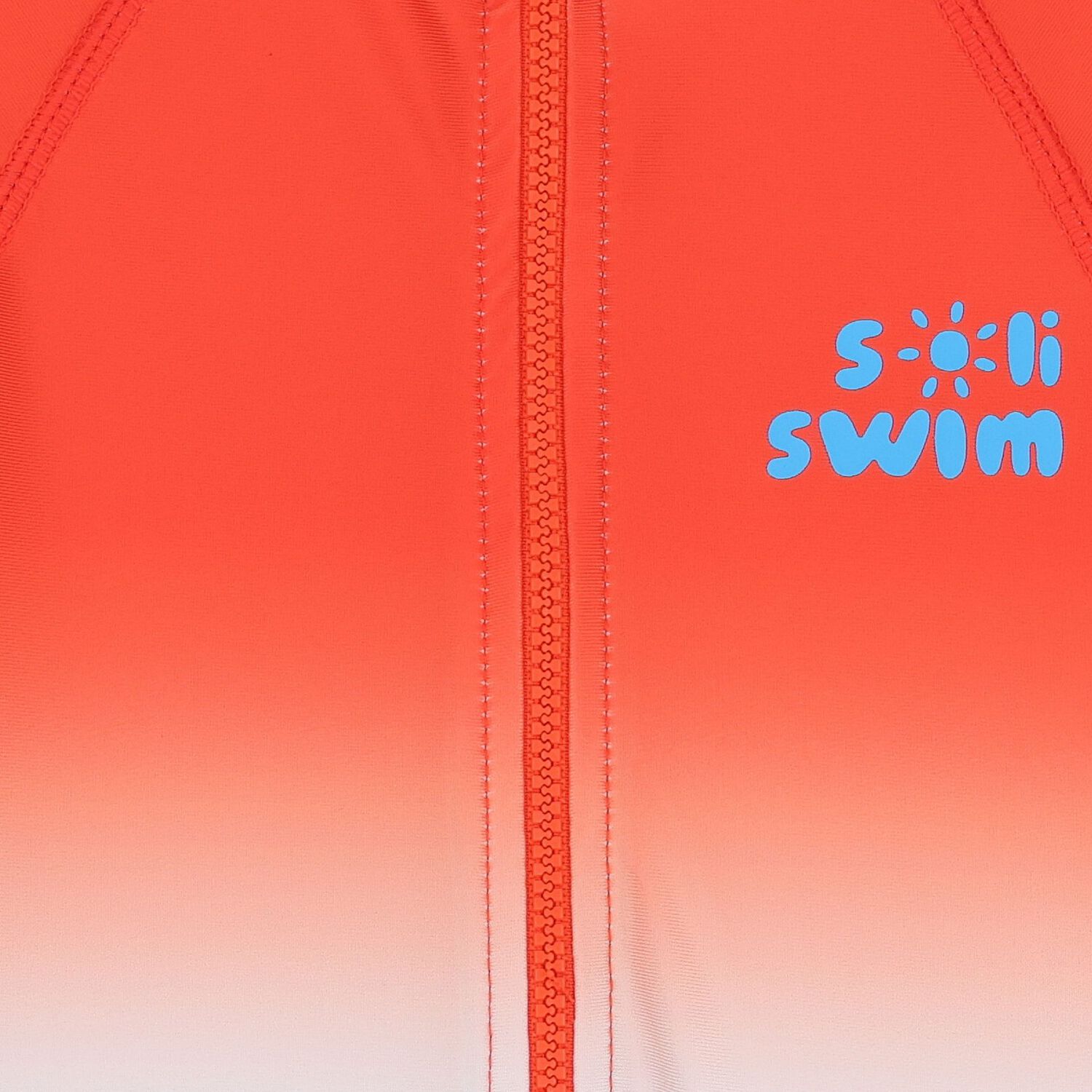 Younger Boys Orange Logo Sun Suit, 1, hi-res image number null