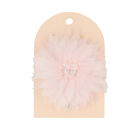 Girls Pink Flower Hairclip, 1, hi-res