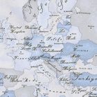 Baby Boys White & Blue Geo Map Babygrow Gift Set, 2, hi-res