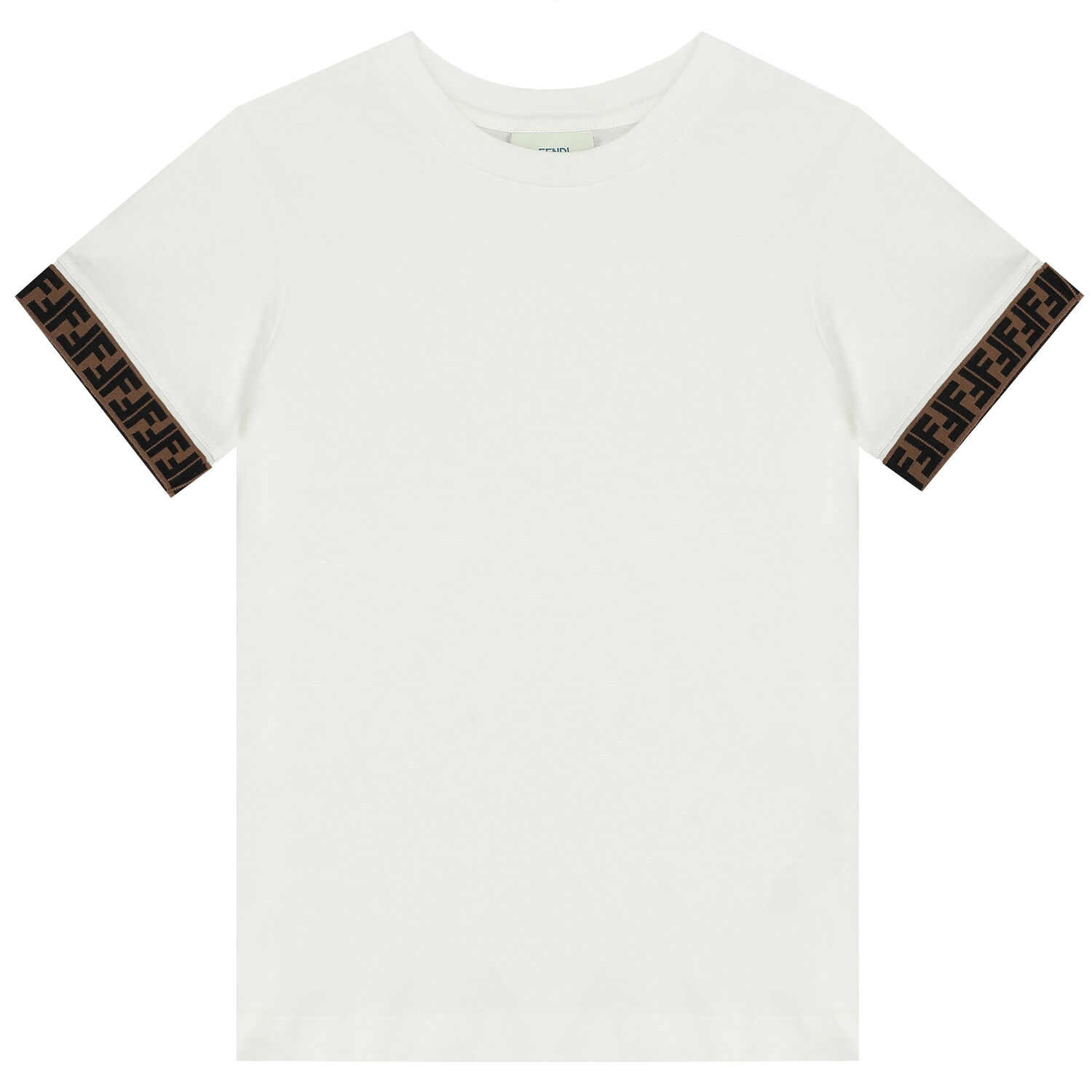 Ivory FF Logo T-Shirt, 1, hi-res