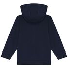 Boys Navy Blue Logo Tracksuit, 1, hi-res