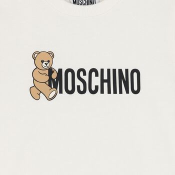 Ivory Teddy Bear Logo T-Shirt