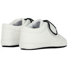 Baby Boys Ivory Leather Pre Walker Shoes, 1, hi-res