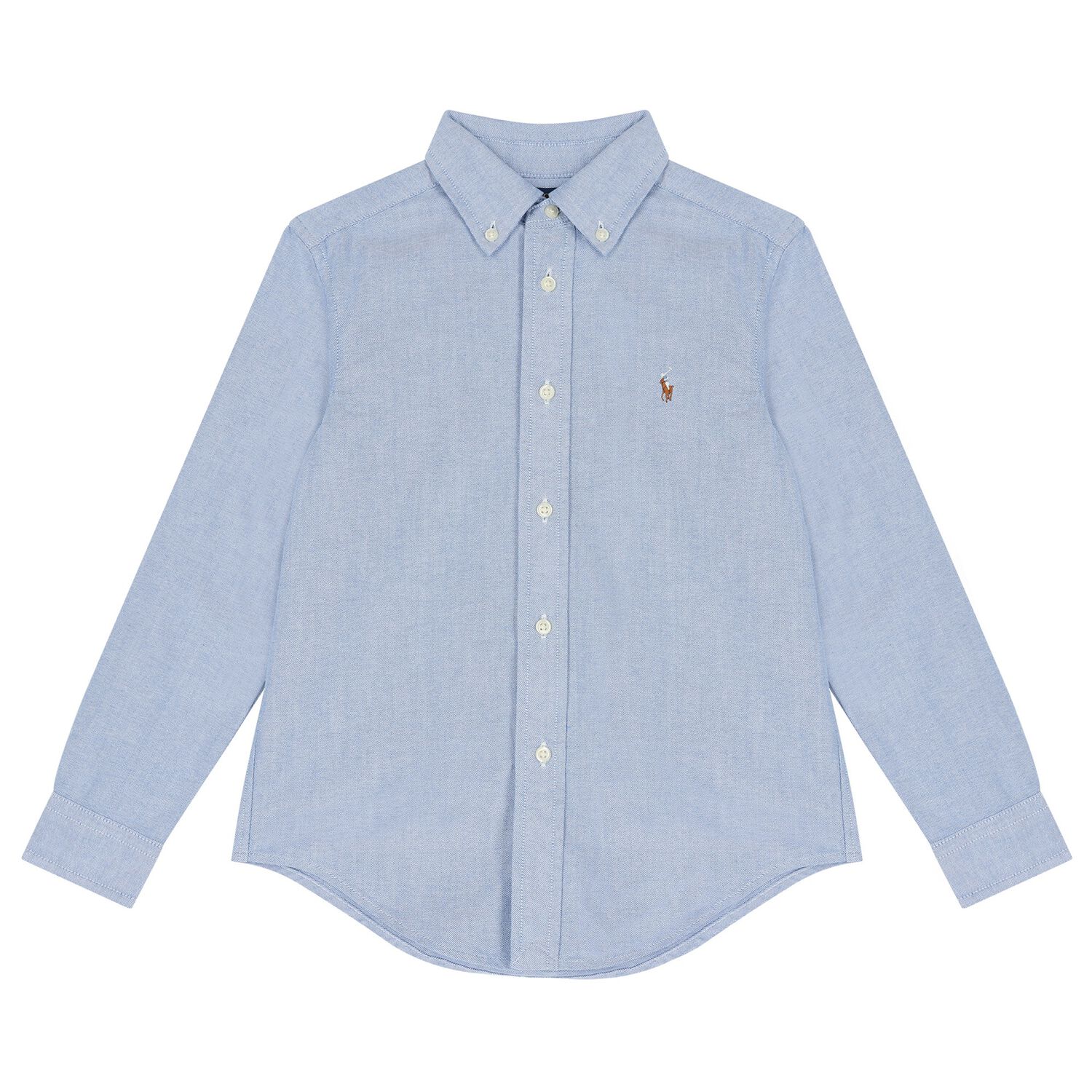 Boys Blue Linen Shirt, 1, hi-res