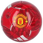 Red Manchester Logo Football, 1, hi-res