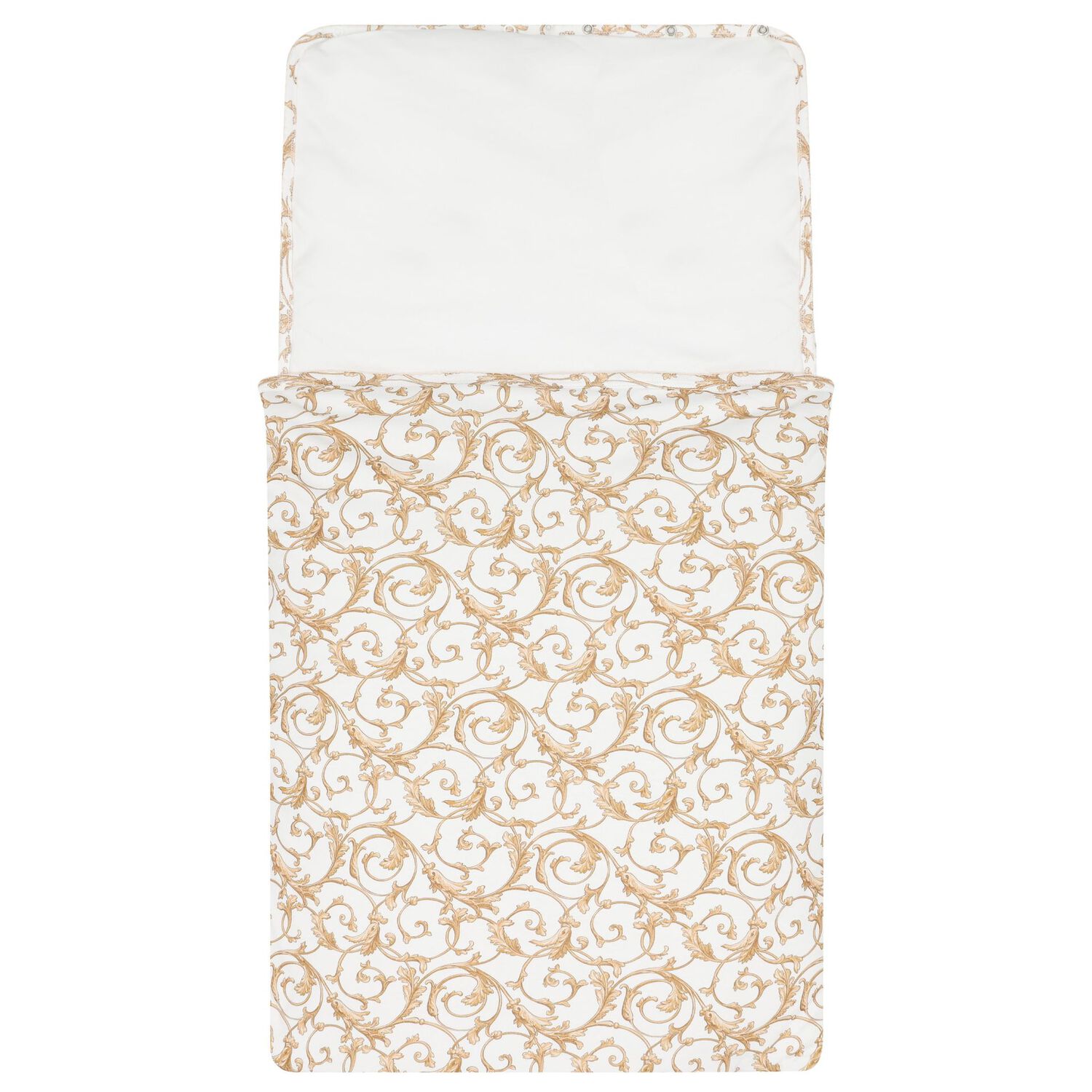 White & Gold Baby Nest, 1, hi-res