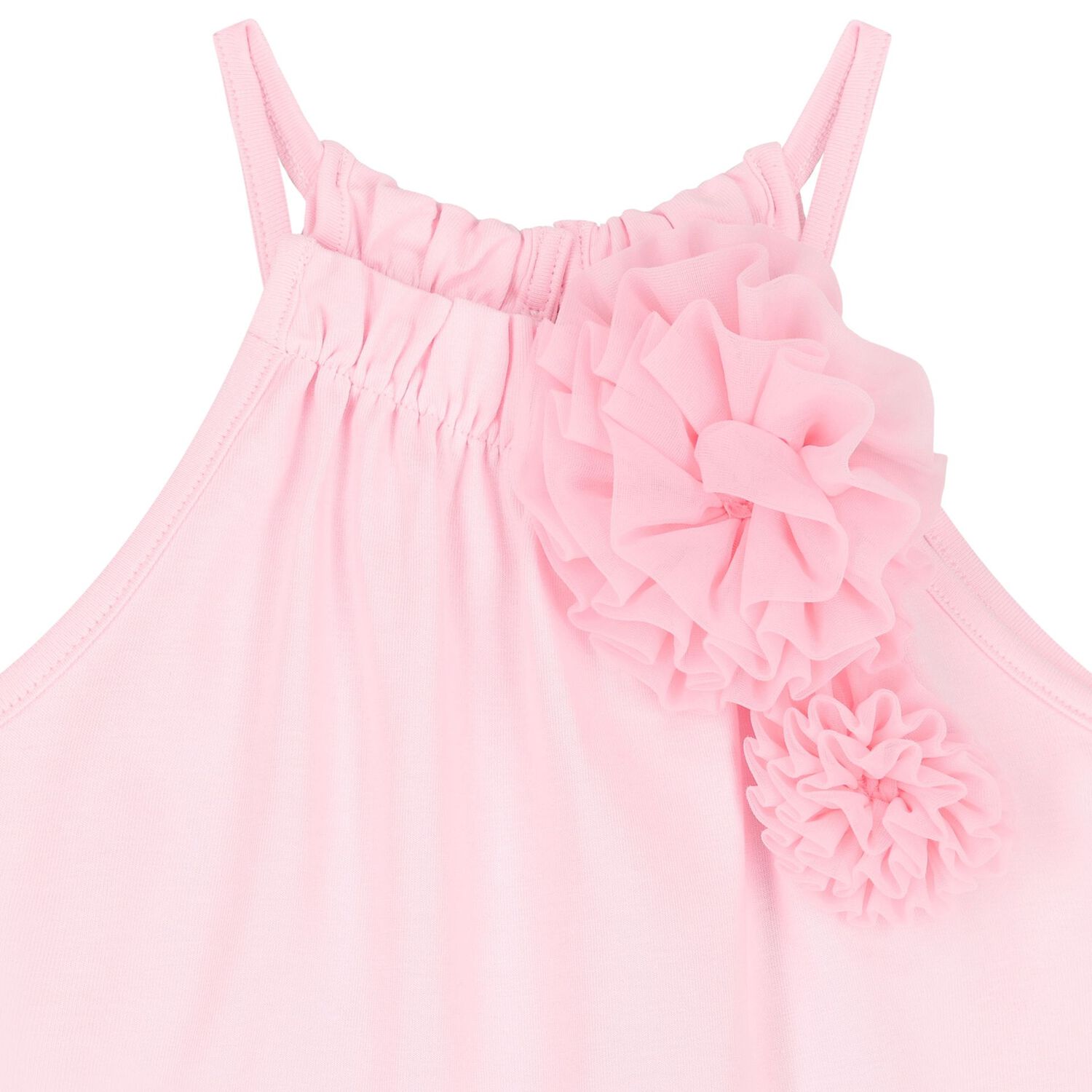 Girls Pink Flower Top, 1, hi-res image number null