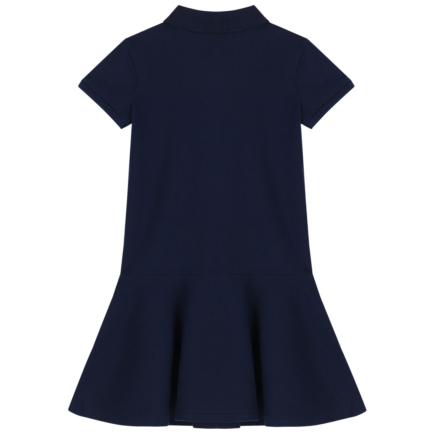 Girls Navy Logo Polo Dress, 1, hi-res image number null