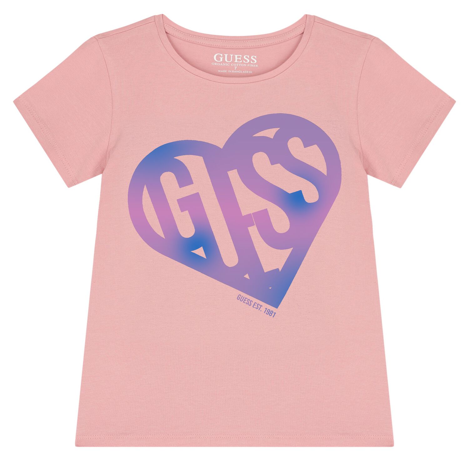 Girls Pink Logo T-Shirt, 1, hi-res