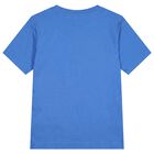 Boys Blue Logo T-Shirt, 4, hi-res
