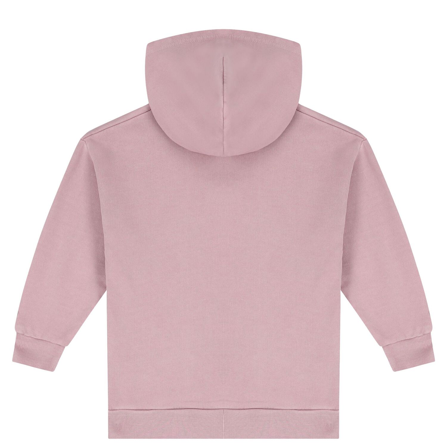 Girls Purple Logo Hooded Top, 2, hi-res