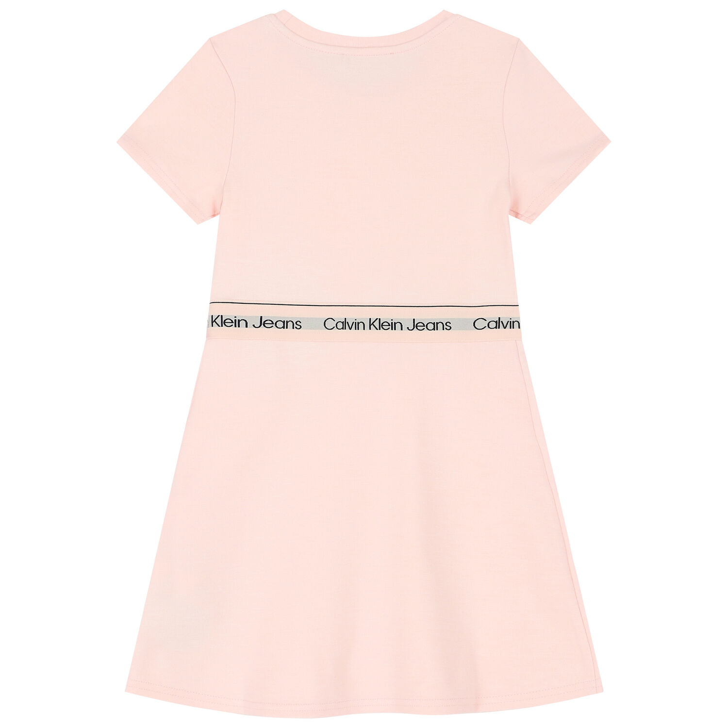 Girls Pink Logo Dress, 2, hi-res