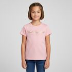 Girls Pink Logo T-Shirt, 3, hi-res