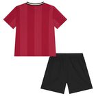 Boys Red & Black Jordan Logo Shorts Set, 1, hi-res