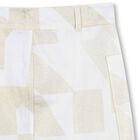 Girls Ivory & Gold Skirt, 1, hi-res