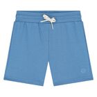 Younger Boys Blue Shorts, 2, hi-res