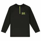 Boys Black Logo Sweatshirt, 1, hi-res