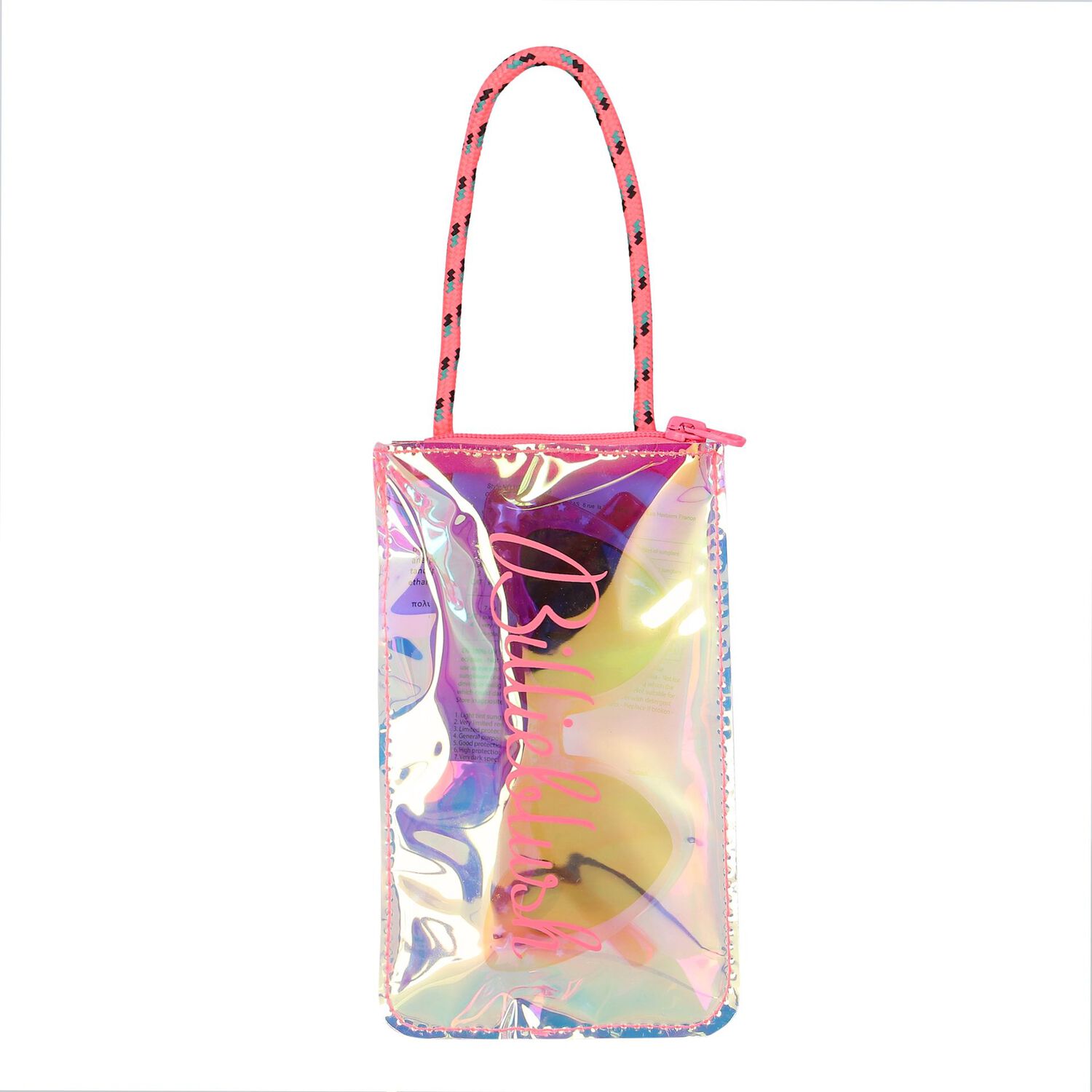 Girls Pink Star Logo Sunglasses, 1, hi-res