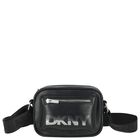 Girls Black Logo Bag, 2, hi-res