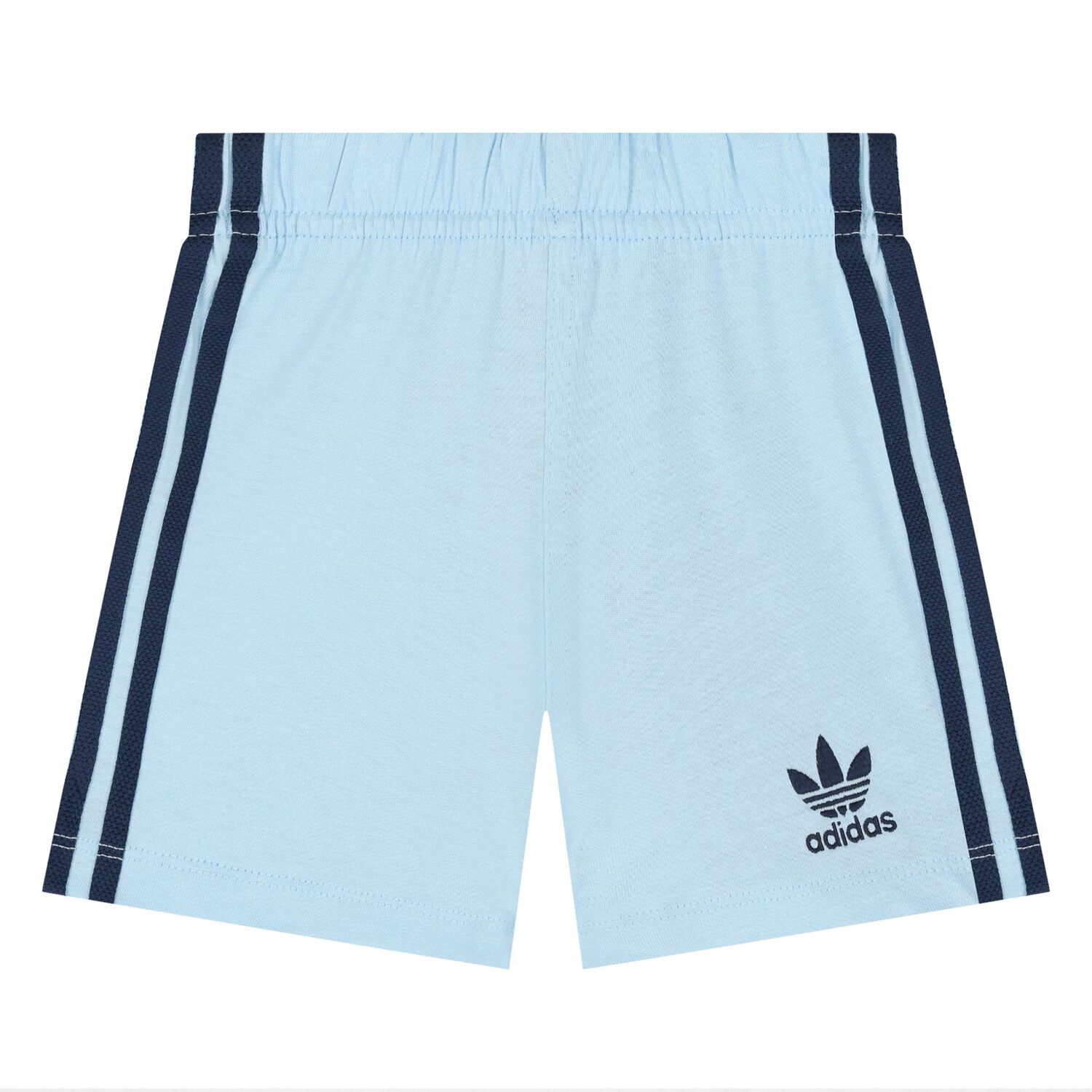 Younger Blue Logo Shorts Set, 1, hi-res