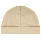 Beige Teddy Bear Logo Babygrow Gift Set, 2, hi-res