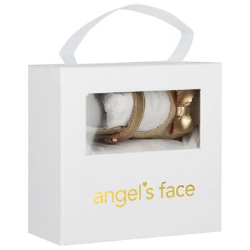 Baby Girls Gold Glitters Pre Walker Shoes