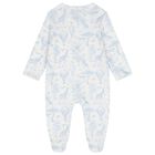 Baby Boys White & Blue Africa Babygrow Gift Set, 1, hi-res
