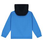 Boys Blue, Grey & Navy Blue Tracksuit Set (3 Piece), 2, hi-res