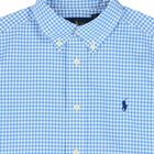 Boys Blue & White Logo Shirt , 1, hi-res