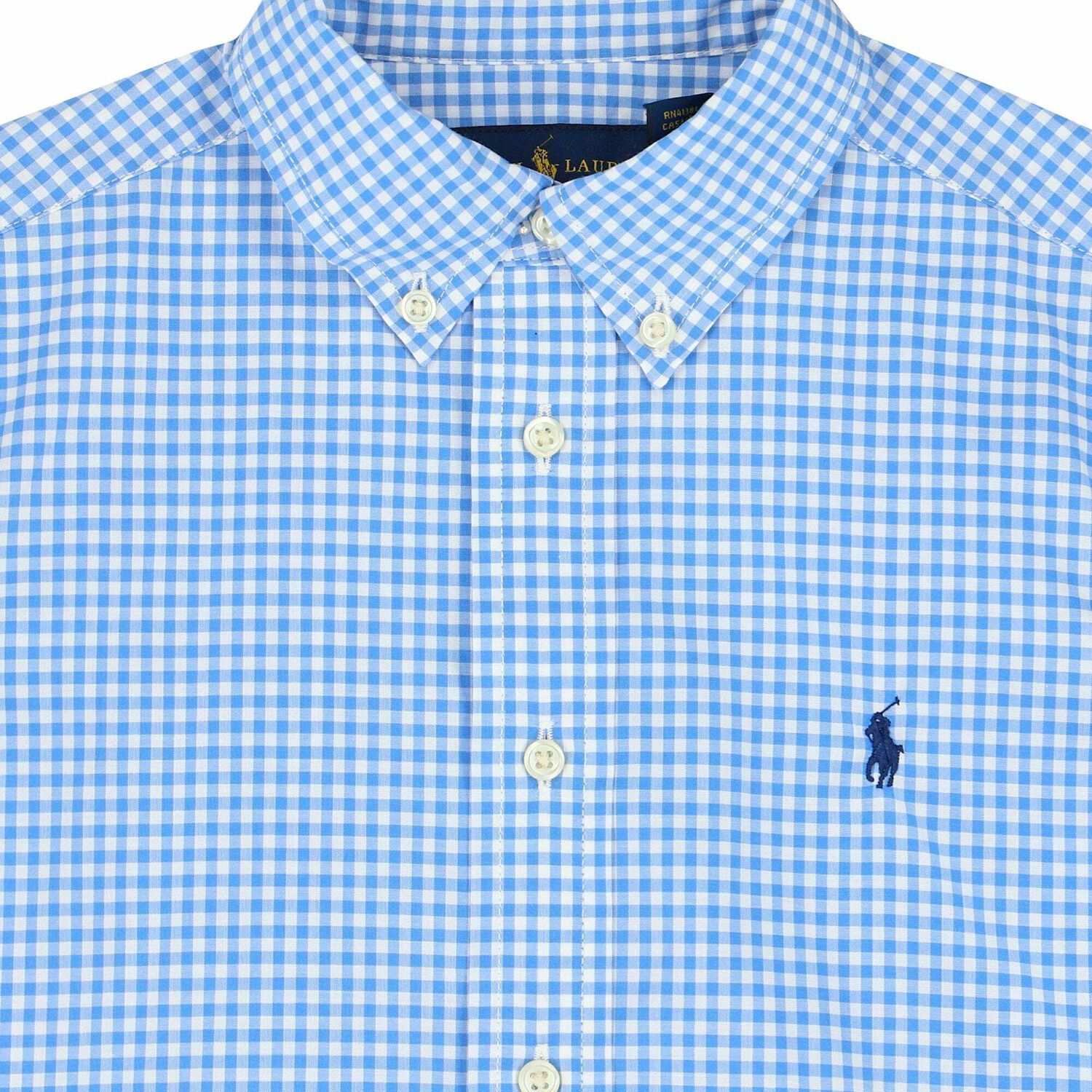 Boys Blue & White Logo Shirt , 1, hi-res image number null