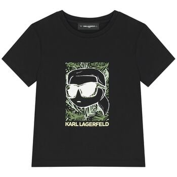 Boys Black Ikonik T-Shirt