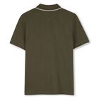 Boys Mini Me Red Logo Polo Shirt, 7, hi-res