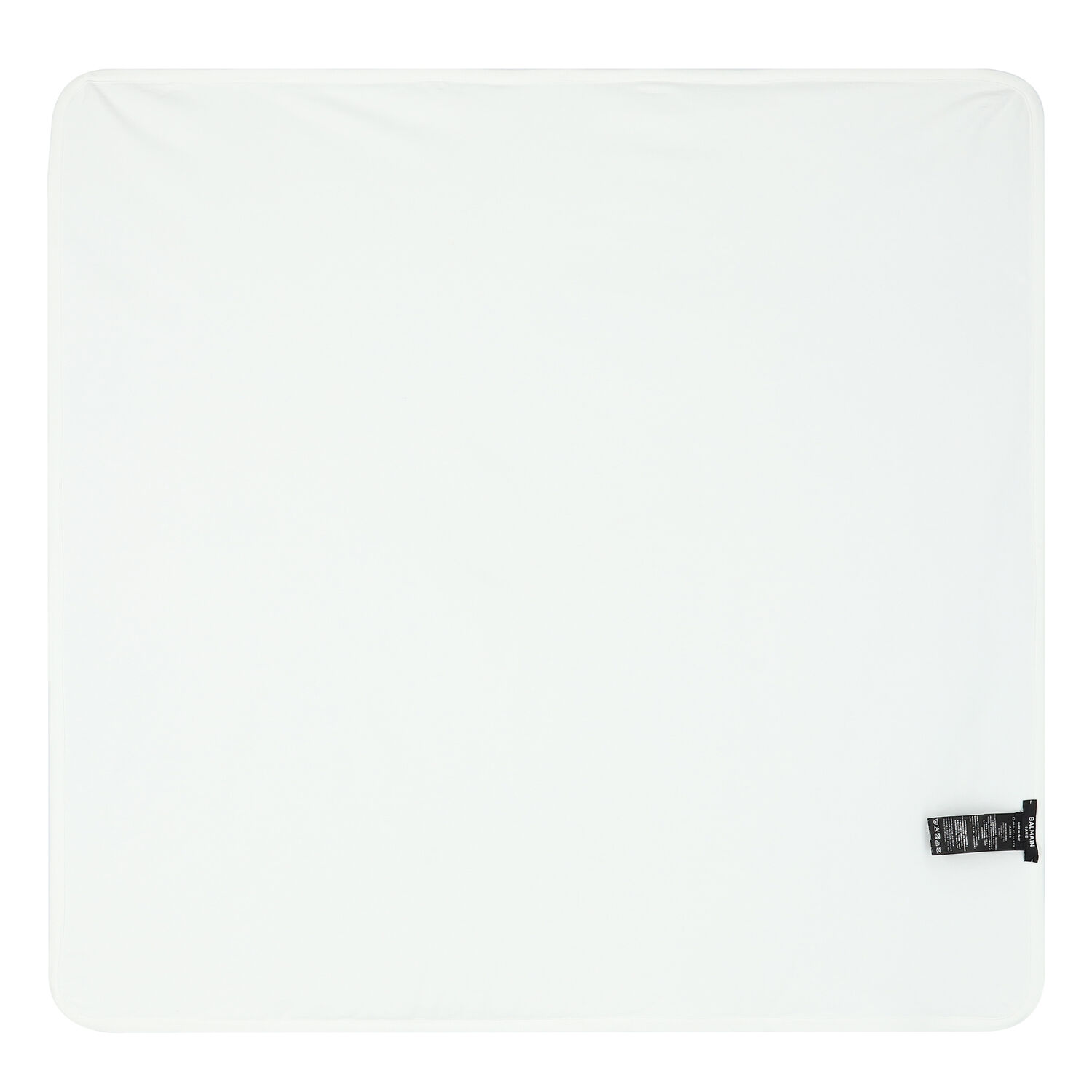 White Logo Baby Blanket, 1, hi-res