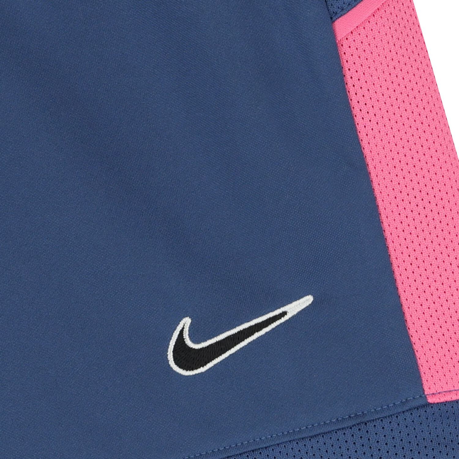 Boys Blue & Pink Mbapp&eacute; Logo Dri-Fit Shorts, 1, hi-res