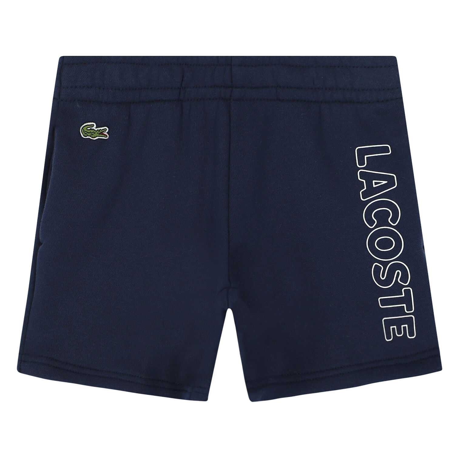 Boys Navy Logo Short, 1, hi-res