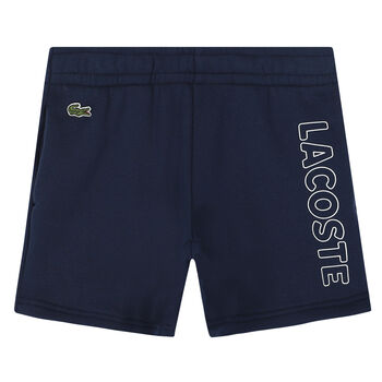 Boys Navy Logo Short