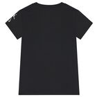 Boys Black Jordan Logo T-Shirt, 1, hi-res