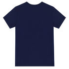 Boys Navy Logo T-Shirt, 1, hi-res