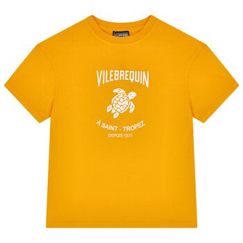 Boys Yellow Turtle T-Shirt